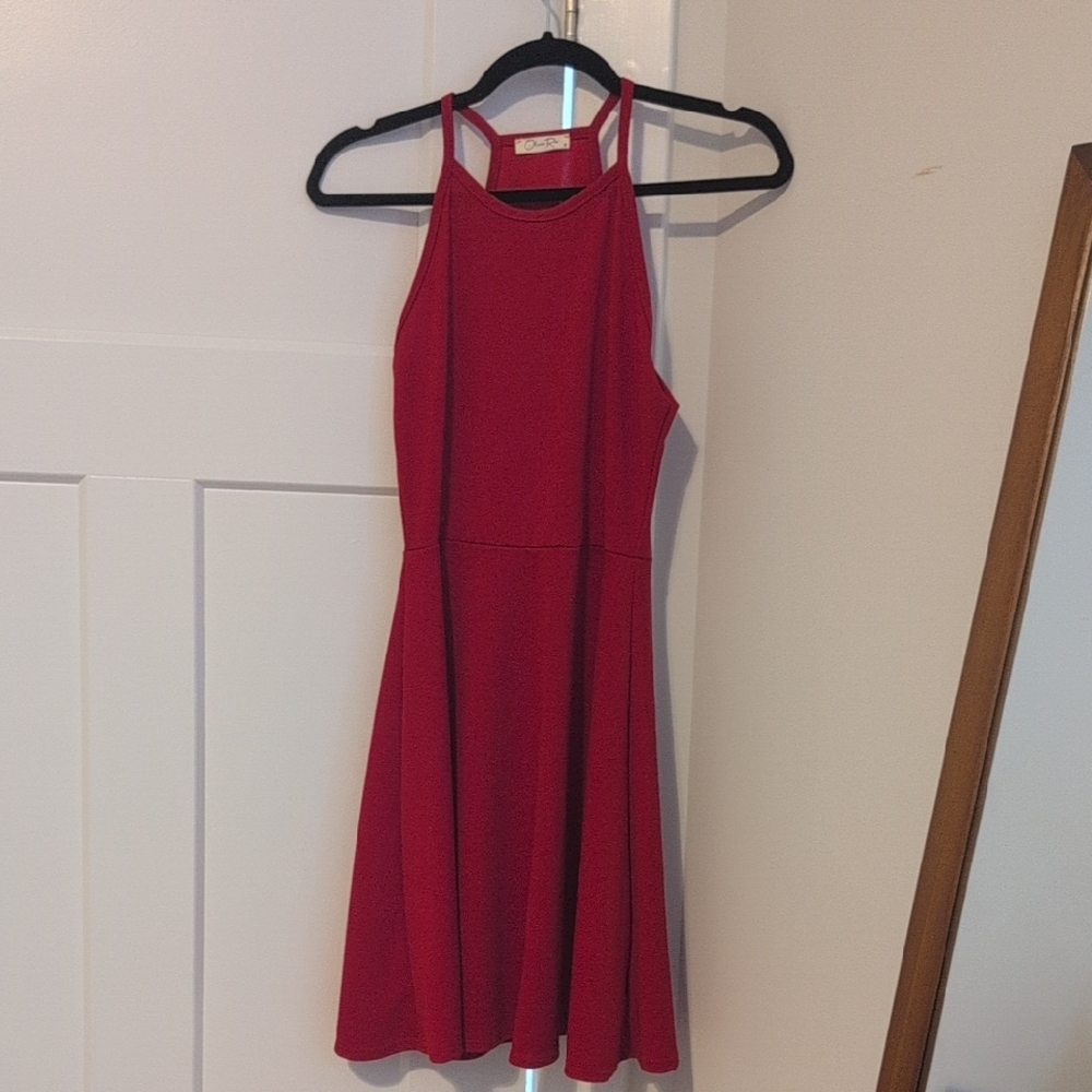 Olivia Rae Red Dress, Size Medium